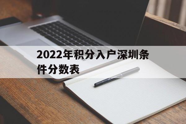 2022年积分入户深圳条件分数表(2021年深圳积分入户最低分值是多少) 深圳积分入户条件