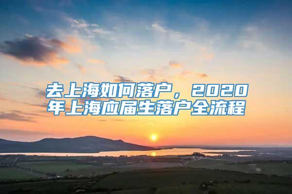 去上海如何落户，2020年上海应届生落户全流程