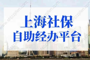 上海社保自助经办平台首次登录操作指南！上海积分落户必看