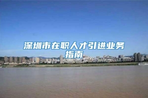 深圳市在职人才引进业务指南_重复