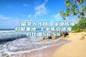 【留学人才网】深圳成海归聚集地 上半年引进海归比增56.5%