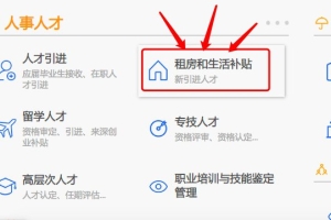 深圳新引进人才租房和生活补贴申请进度查询流程