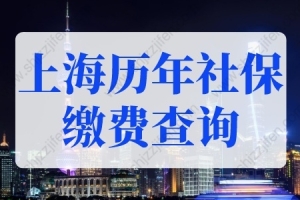 上海历年社保缴费记录查询，2022上海积分落户社保新规定！