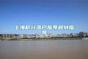 上海积分落户指导规划指导