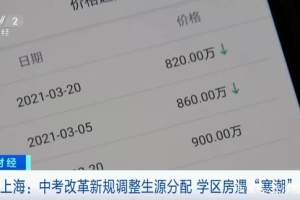 上海学区房“哑火”直降80万，长沙还扛得住吗？