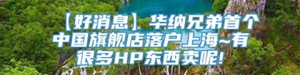 【好消息】华纳兄弟首个中国旗舰店落户上海~有很多HP东西卖呢!