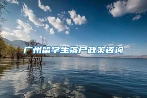 广州留学生落户政策咨询