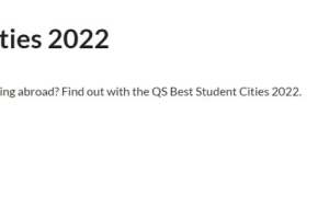 2022QS最佳留学城市排名最新发布！伦敦蝉联第一，北京进入前30，上海不如吉隆坡！