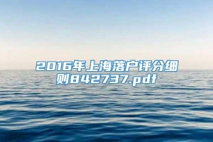 2016年上海落户评分细则842737.pdf